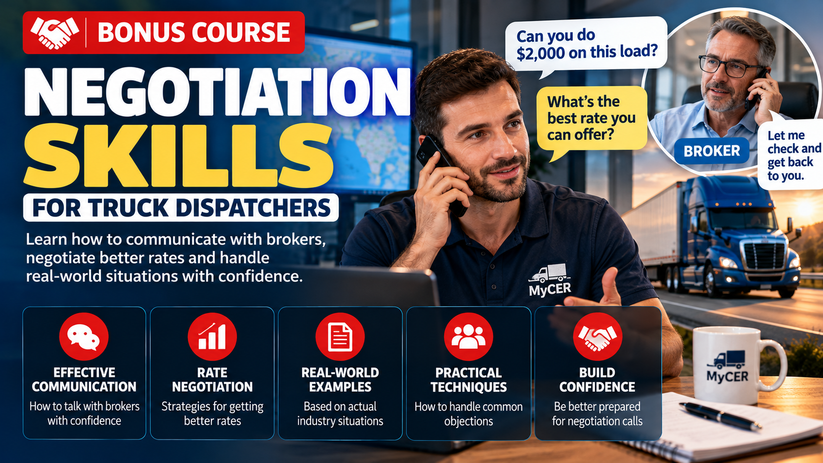 Negotiation Skills for Truck Dispatchers